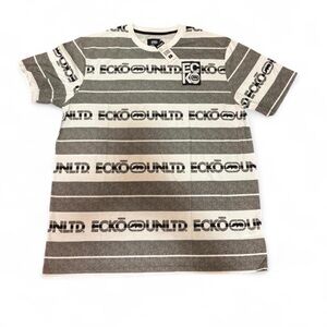 Ecko Unlimited Black and White Crewneck Tee NWT Size XL
